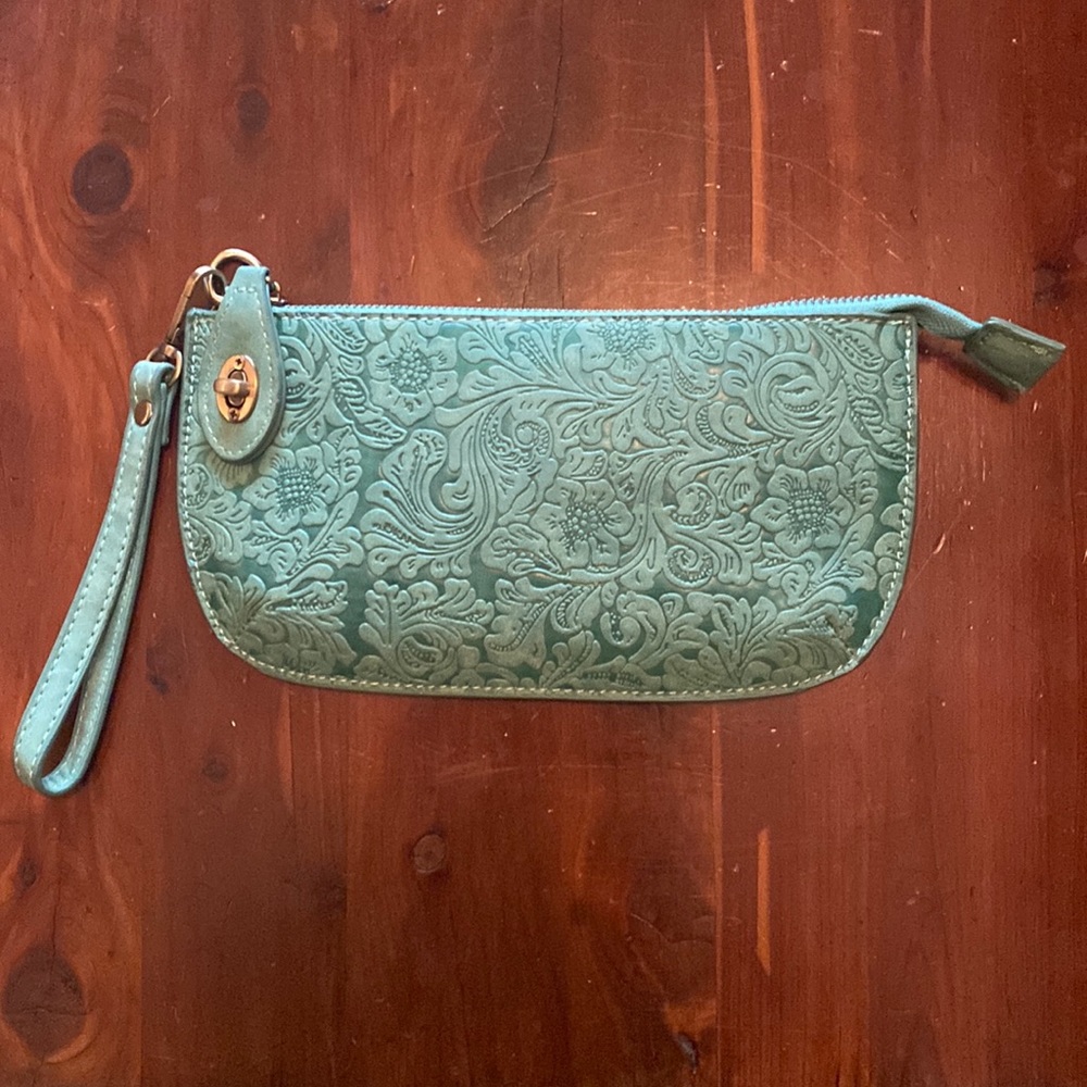 Treska embossed wristlet - New never used